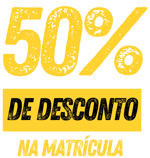 50% de desconto na matrícula – RGOLDEN